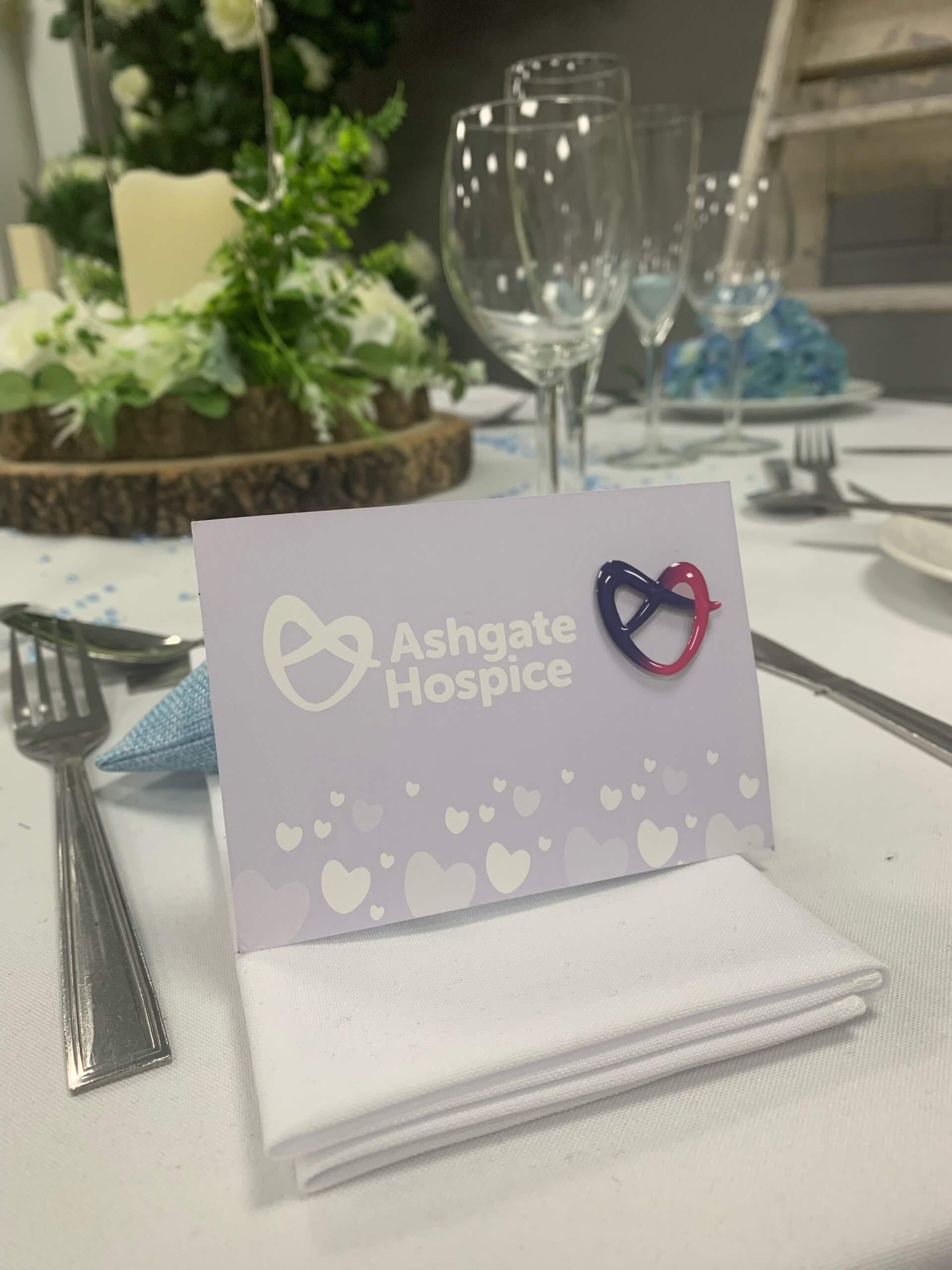 Ashgate Hospice Wedding Favour