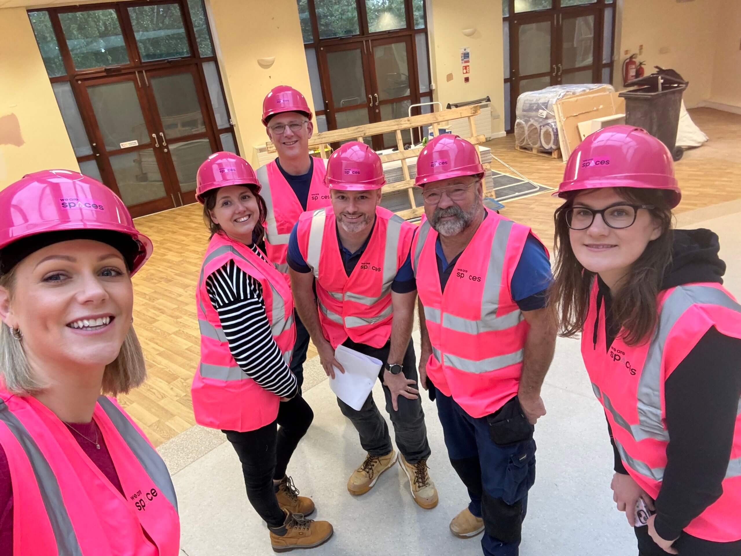 Pink Hi Vis for Ashgate Hospice Go Pink