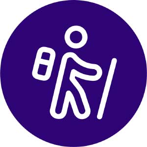 Walks And Treks icons