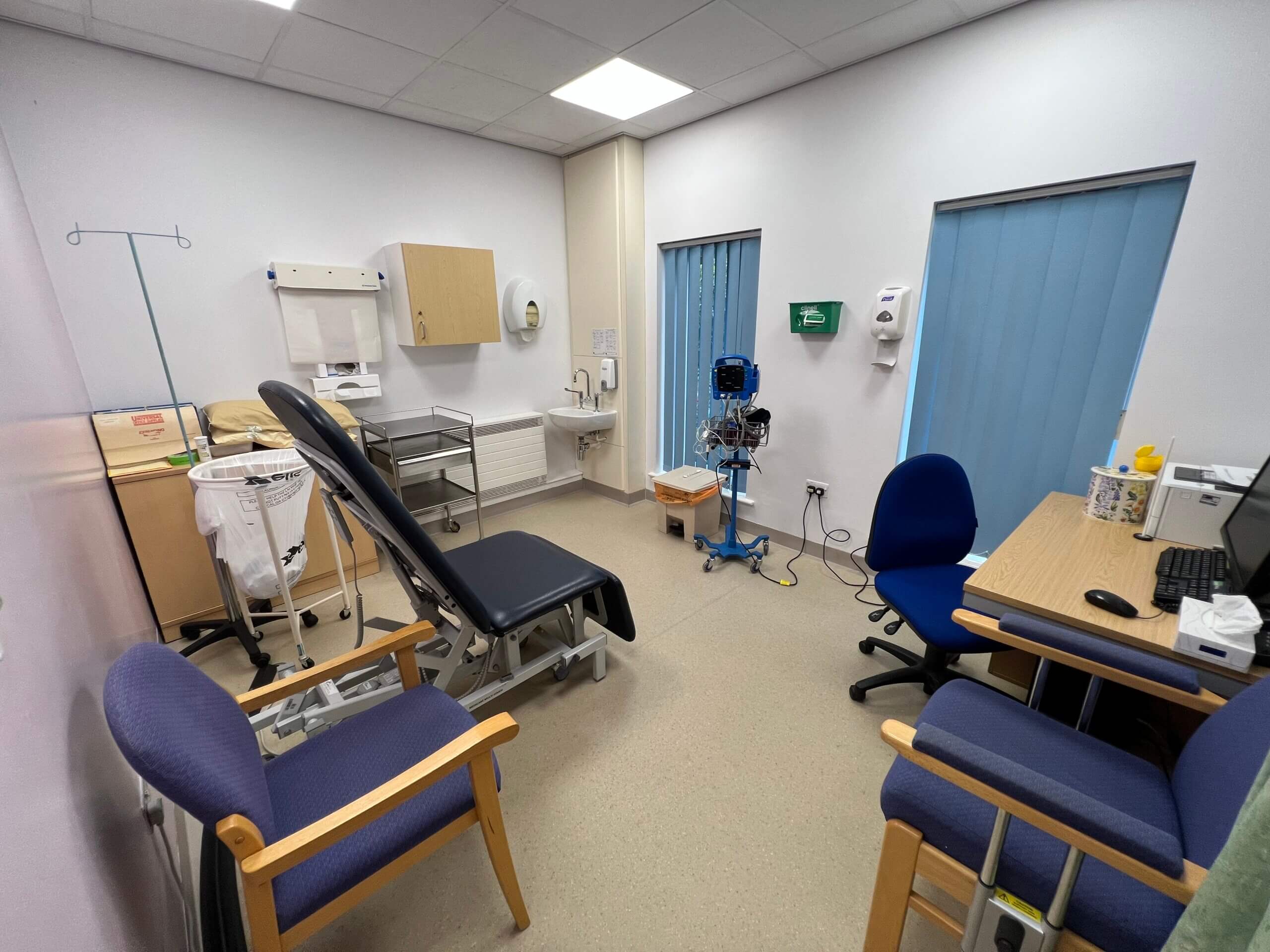 Image of the current clinic room.