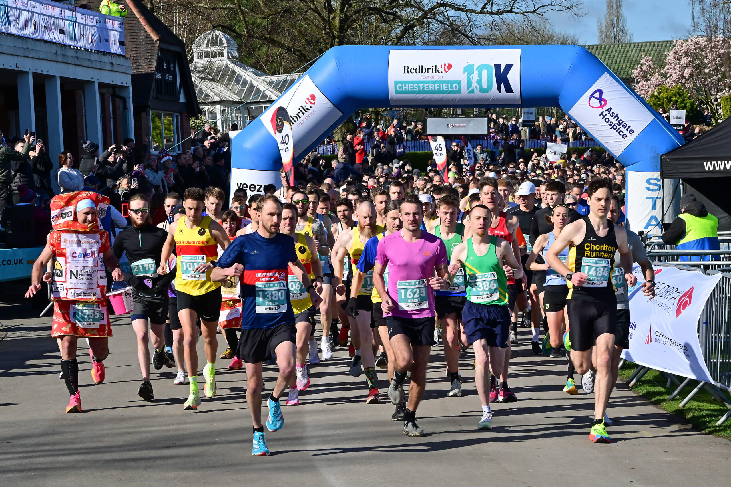 Chesterfield 10K running event 2023