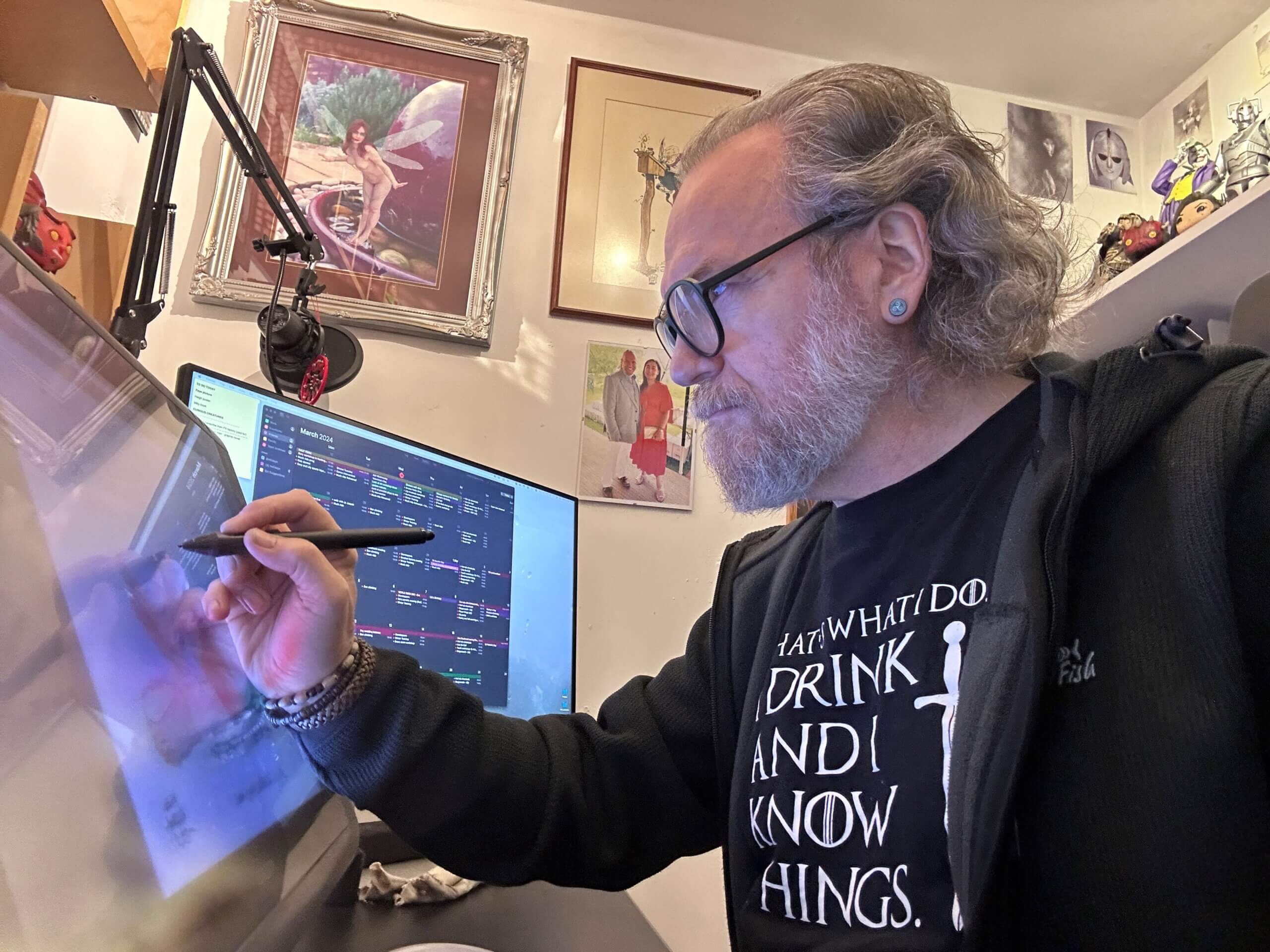 Gary Andrews painting