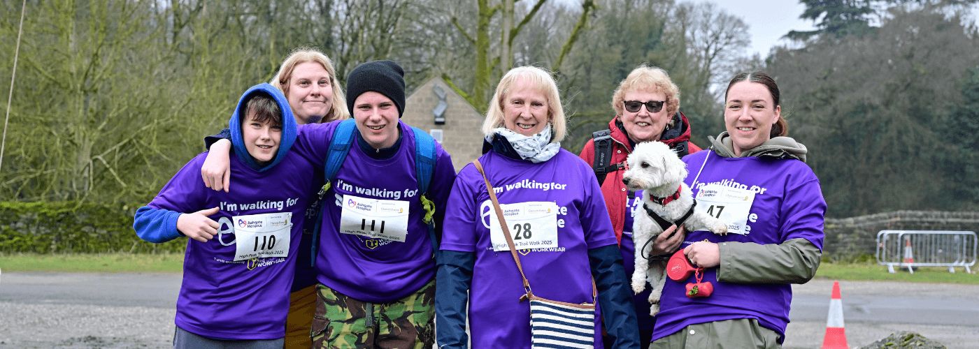 People at the High Peak Trail Walk